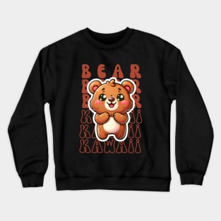 Kawaii Bear Crewneck Sweatshirt